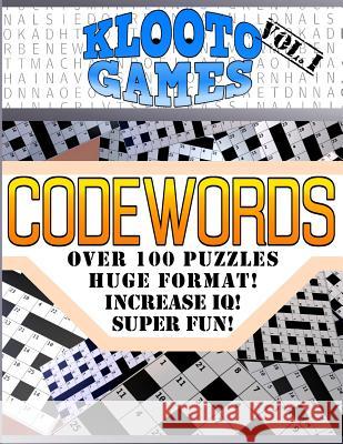 KLOOTO Games CODEWORDS: Volume I Rea, Cyrus F. 9781511902403 Createspace
