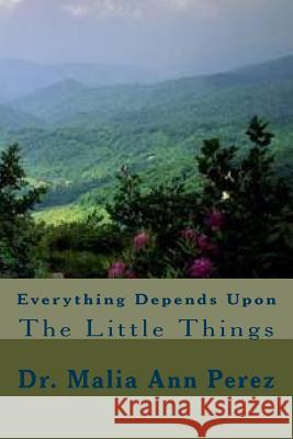 Everything Depends Upon The Little Things Perez, Malia a. 9781511917063