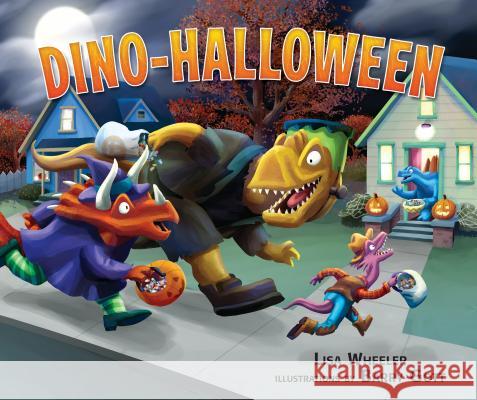 Dino-Halloween Lisa Wheeler Barry Gott 9781512403176 Carolrhoda Books (R)