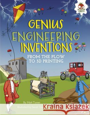Genius Engineering Inventions: From the Plow to 3D Printing Matt Turner Sarah Conner 9781512432114 Hungry Tomato