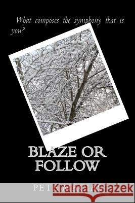 Blaze or Follow Pete Macias 9781514267899 Createspace Independent Publishing Platform