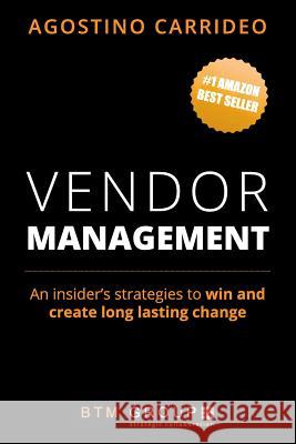 Vendor Management Agostino Carrideo 9781514315200 Createspace