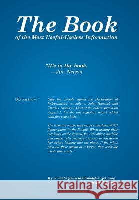 The Book: Of the Most Useful-Useless Information Jim Nelson 9781514417188 Xlibris