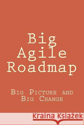 Big Agile Roadmap: Big Picture and Big Change Ernest L. Hughe 9781514615973 Createspace Independent Publishing Platform