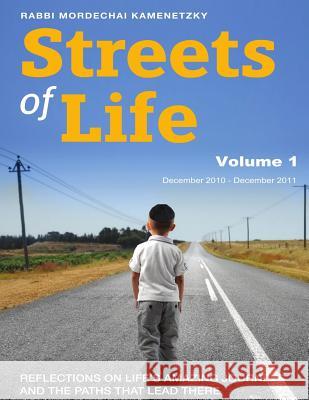 Streets of Life Collection Vol. 1 2011: Reflections on Life's Amazing Journeys and the Paths that Lead There Kamenetzky, Rabbi Mordechai 9781514753118 Createspace Independent Publishing Platform
