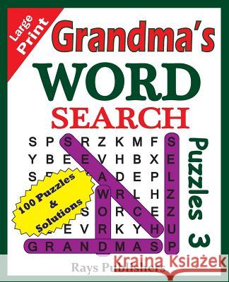 Grandma's Word Search Puzzles 3 J. S. Lubandi 9781515069188