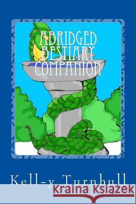 Abridged Bestiary Companion: A Coloring Book Kell-Y Turnbull 9781515142133