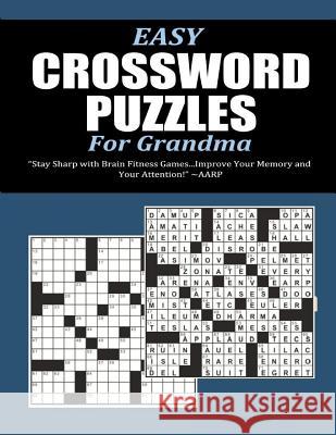 Easy Crossword Puzzles For Grandma Steele, Pat L. 9781517058722 Createspace Independent Publishing Platform