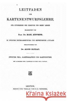 Leitfaden der Kartenentwurfslehre Bludau, Alois 9781517203276