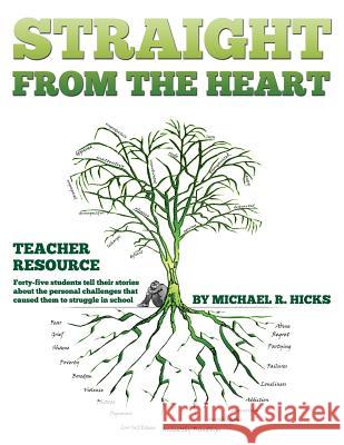 Straight from the Heart Binder: Teacher Resource: Student Stories with writing prompts. Hicks, Michael R. 9781517293697