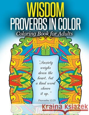 WISDOM Proverbs in Coloring Frames: Lovink Coloring Book Coloring Books, Lovink 9781517471637 Createspace