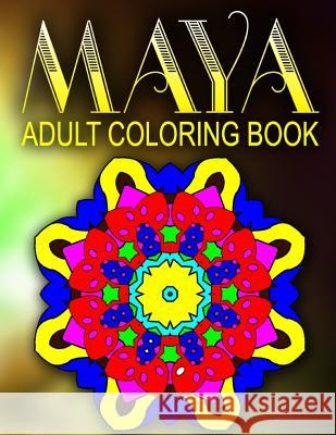 MAYA ADULT COLORING BOOKS - Vol.7: adult coloring books best sellers stress relief Charm, Jangle 9781517748142 Createspace