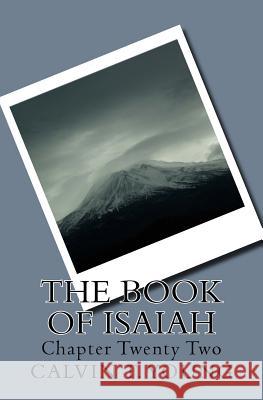 The Book Of Isaiah: Chapter Twenty Two Young, Calvin T. 9781517763435 Createspace