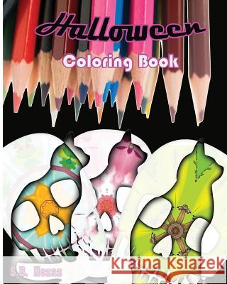 Halloween Coloring Book S. B. Nozaz 9781518673795 Createspace Independent Publishing Platform