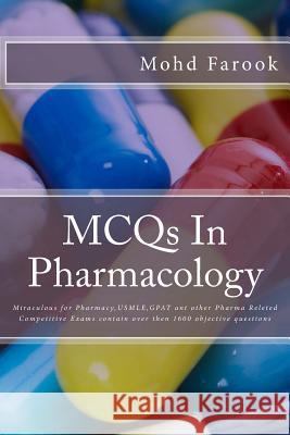 MCQs In Pharmacology Basrani, Himanshu 9781518730825 Createspace Independent Publishing Platform