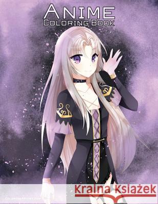 Anime Coloring, Book 1 Nick Snels 9781518776793 Createspace Independent Publishing Platform