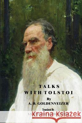 Talks With Tolstoi Koteliansky, S. S. 9781518860768 Createspace