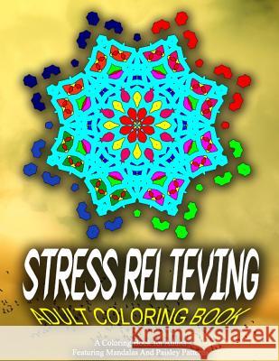 STRESS RELIEVING ADULT COLORING BOOK - Vol.1: relaxation coloring books for adults Charm, Jangle 9781518877438 Createspace