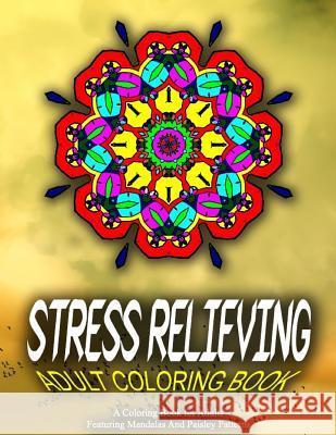 STRESS RELIEVING ADULT COLORING BOOK - Vol.10: relaxation coloring books for adults Charm, Jangle 9781518877568 Createspace