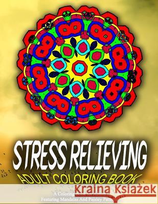 STRESS RELIEVING ADULT COLORING BOOK - Vol.7: relaxation coloring books for adults Charm, Jangle 9781518877612 Createspace