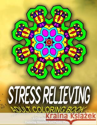 STRESS RELIEVING ADULT COLORING BOOK - Vol.9: relaxation coloring books for adults Charm, Jangle 9781518877636 Createspace