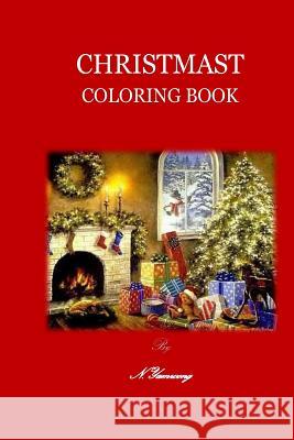 Christmas Coloring book: for children Yamwong, Adichsorn 9781518889356 Createspace Independent Publishing Platform