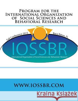 Program for the International Organization of Social Sciences and Behavioral Research Robert Reich 9781519120359