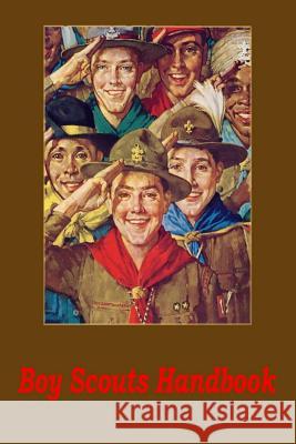 Boy Scouts Handbook Boy Scouts O 9781519133335 Createspace