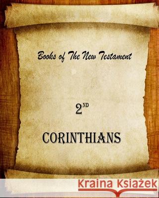 Book of the New Testament 2nd Corinthians MR Billy R. Fincher 9781519177506 Createspace