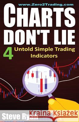 Charts Don't Lie: The 4 Untold Trading Indicators (How to Make Money in Stocks - Trading for A Living) Ryan, Steve 9781519242020