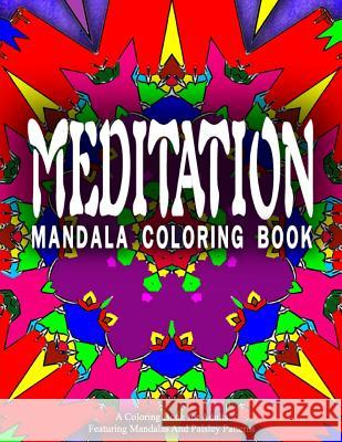 MEDITATION MANDALA COLORING BOOK - Vol.8: women coloring books for adults Charm, Jangle 9781519510358 Createspace