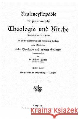 Realencyklopädie für protestantische theologie und kirche Caselmann, Hermann 9781519583857 Createspace Independent Publishing Platform