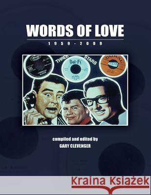 Words Of Love 1959-2009 Warran, Tony 9781519625335 Createspace Independent Publishing Platform