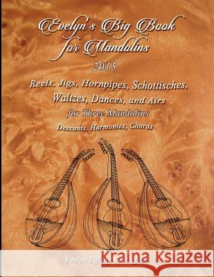 Evelyn's Big Book for Mandolins 2015: A Collection of Tunes for 3 Mandolins Evelyn Tiffany Castiglioni Anna Tiffany Castiglioni 9781519644664