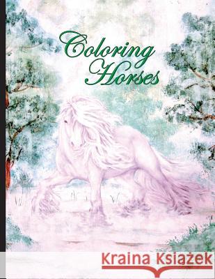Coloring Horses Roin Madison 9781519768810 Createspace Independent Publishing Platform
