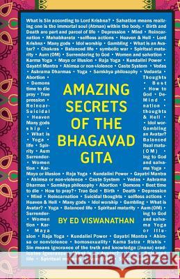 Amazing Secrets of the Bhagavad Gita: A Grandfather and Grandson Discuss Hinduism, Yoga, Reincarnation, and More Shri Viswanathan 9781519778727