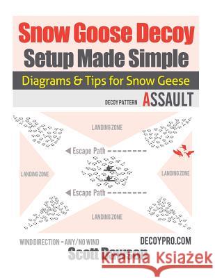 Snow Goose Decoy Setup Made Simple: Diagrams & Tips For Snow Geese Scott Dawson 9781519794949