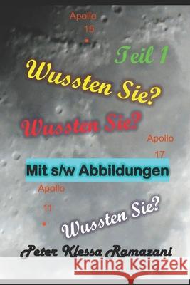 Wussten Sie?: Teil I Peter Klessa Ramazani 9781520994727 Independently Published