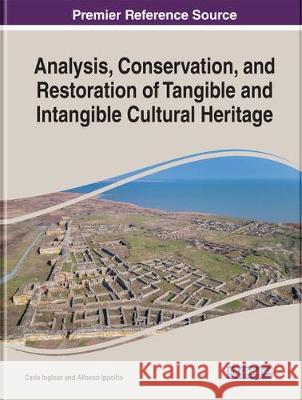 Analysis, Conservation, and Restoration of Tangible and Intangible Cultural Heritage Carlo Inglese Alfonso Ippolito 9781522569367 Information Science Reference