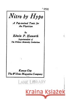 Nitro by Hippo Edwin P. Haworth 9781522752653