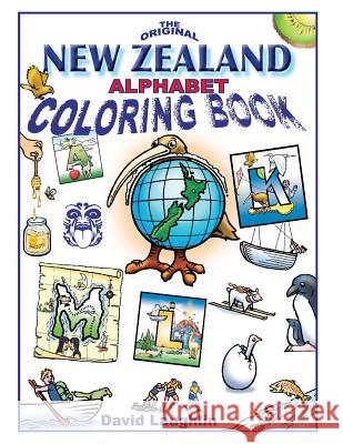 New Zealand Alphabet Coloring Book David Laughlin 9781522765455