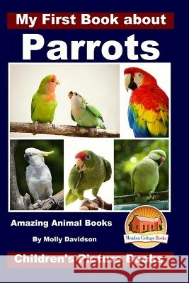 My First Book about Parrots - Amazing Animal Books - Children's Picture Books Molly Davidson John Davidson Mendon Cottage Books 9781522818298 Createspace Independent Publishing Platform