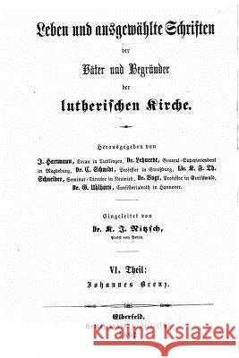 Leben und ausgewählte Schriften Hartmann, J. 9781522826484