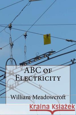 ABC of Electricity: William Henry Meadowcroft William Henry Meadowcroft 9781522950929 Createspace Independent Publishing Platform