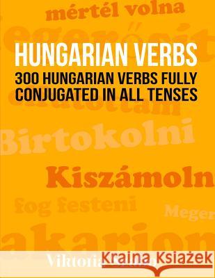 Hungarian Verbs: 300 Hungarian Verbs Fully Conjugated in All Tenses Viktoria Szabo 9781522993940 Createspace Independent Publishing Platform