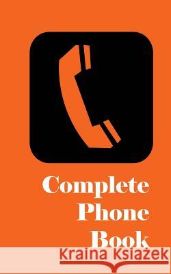 Complete Phone Book Lazaros' Blan 9781523297245 Createspace Independent Publishing Platform