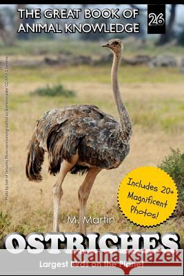 Ostriches: Largest Birds on the Planet M. Martin 9781523300365 Createspace Independent Publishing Platform