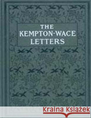 The Kempton-Wace letters London, Jack 9781523319398