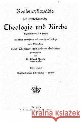 Realencyklopädie für protestantische theologie und kirche Caselmann, Hermann 9781523408122 Createspace Independent Publishing Platform