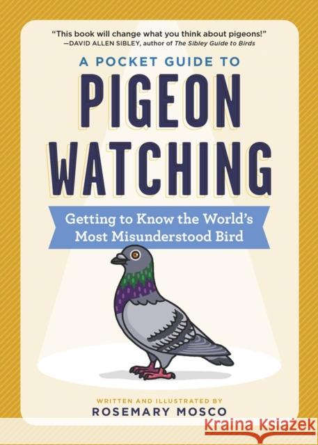 A Pocket Guide to Pigeon Watching: Getting to Know the World's Most Misunderstood Bird Rosemary Mosco 9781523511341
